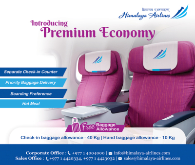 Himalaya airlines baggage 2025 allowance