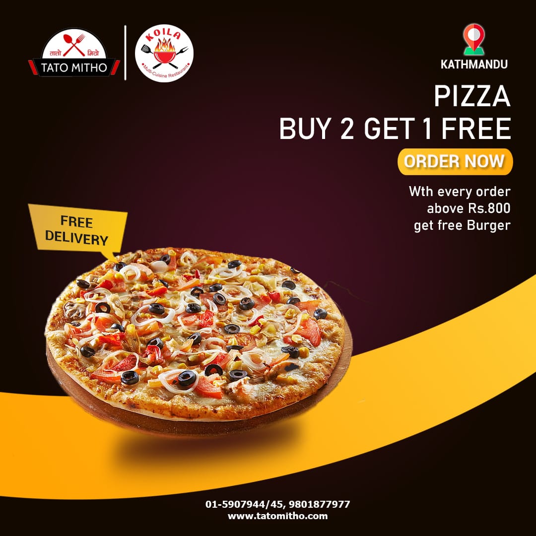 Tatomitho- Week Pizza Offer